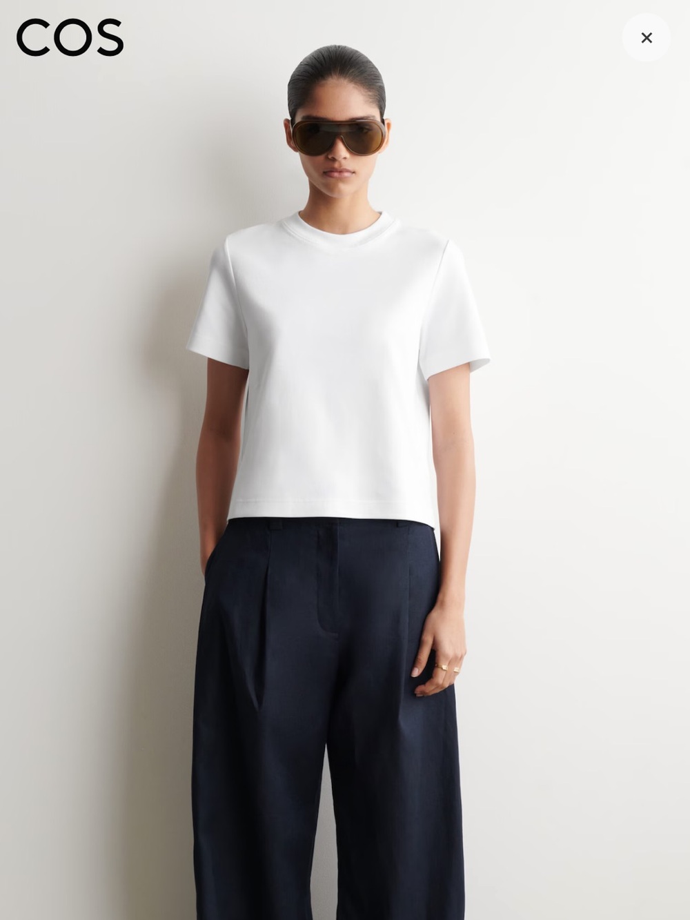 NWT COS clean cut t shirt